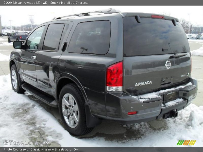 Smoke Metallic / Charcoal 2009 Nissan Armada LE 4WD