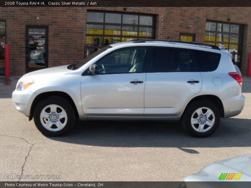 Classic Silver Metallic / Ash 2008 Toyota RAV4 I4