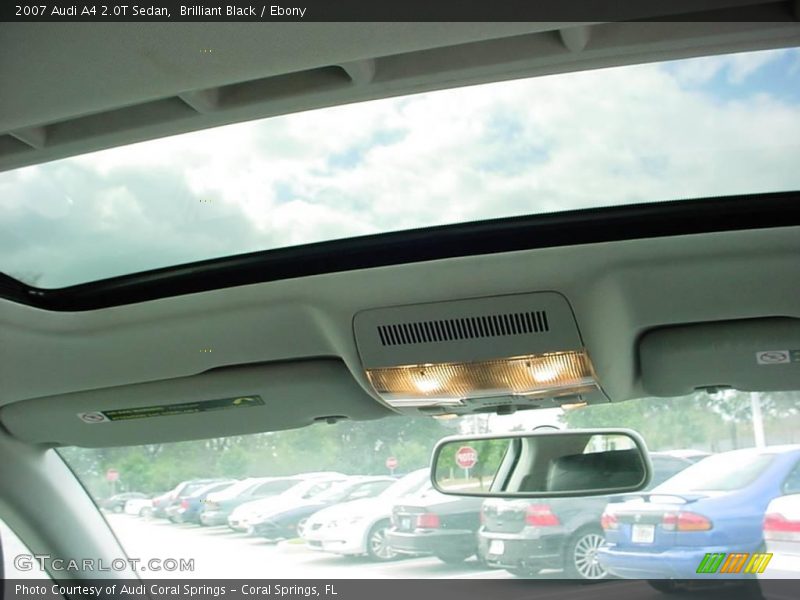 Brilliant Black / Ebony 2007 Audi A4 2.0T Sedan