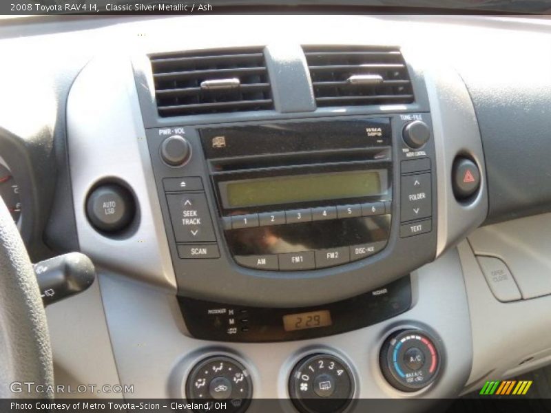 Classic Silver Metallic / Ash 2008 Toyota RAV4 I4