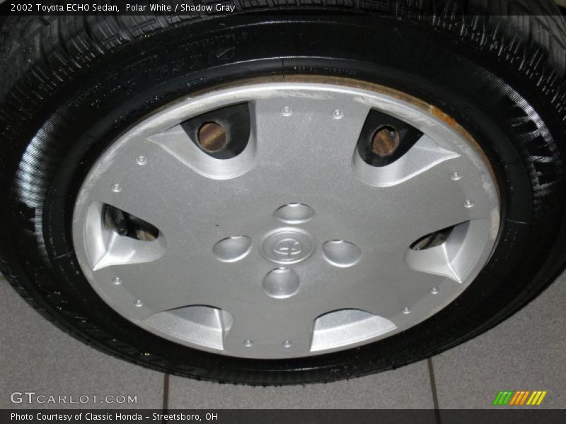 Polar White / Shadow Gray 2002 Toyota ECHO Sedan