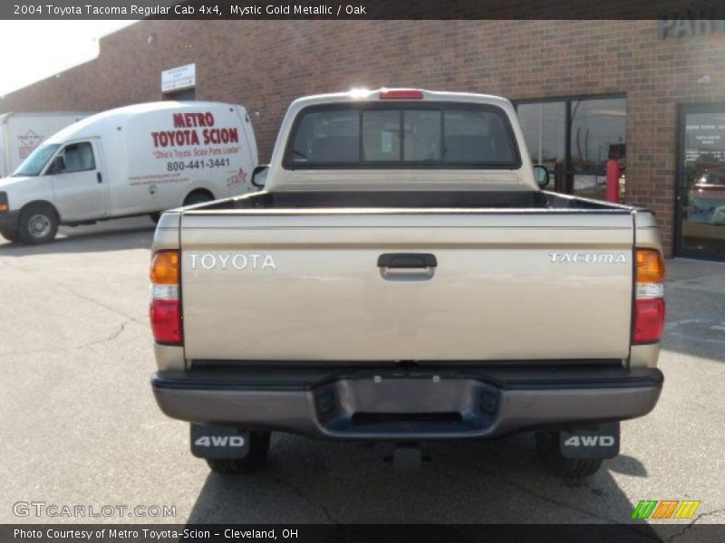 Mystic Gold Metallic / Oak 2004 Toyota Tacoma Regular Cab 4x4