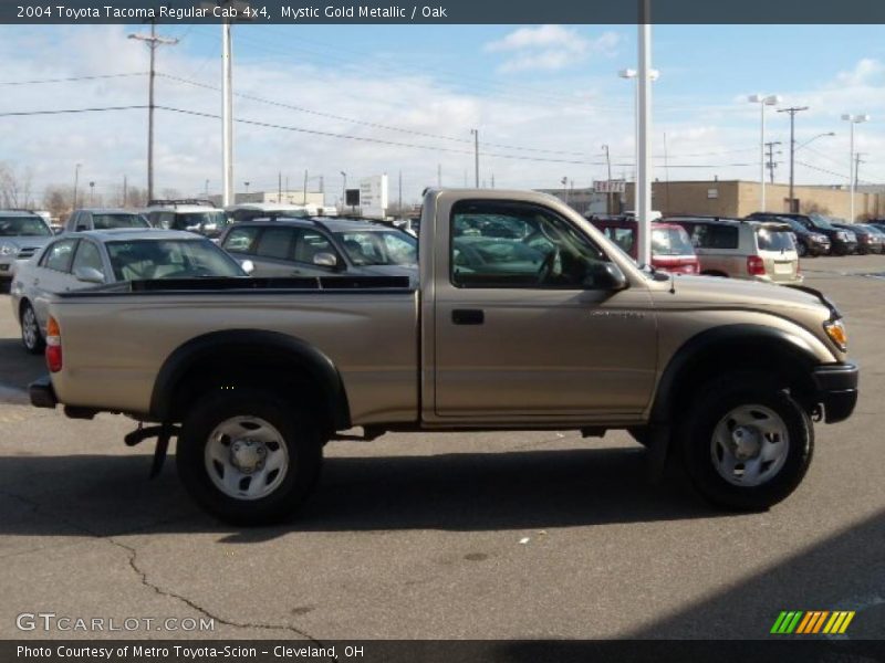 Mystic Gold Metallic / Oak 2004 Toyota Tacoma Regular Cab 4x4