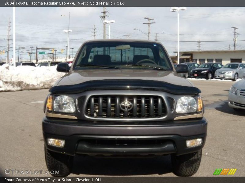 Mystic Gold Metallic / Oak 2004 Toyota Tacoma Regular Cab 4x4