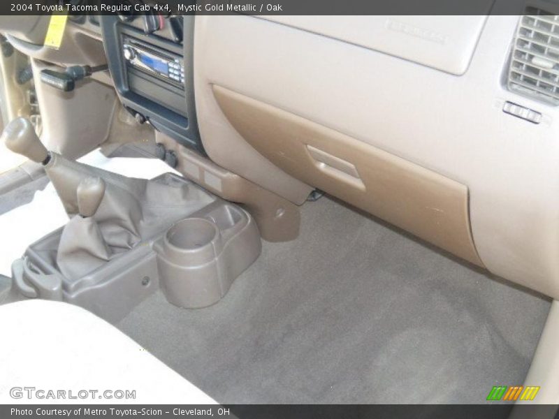 Mystic Gold Metallic / Oak 2004 Toyota Tacoma Regular Cab 4x4