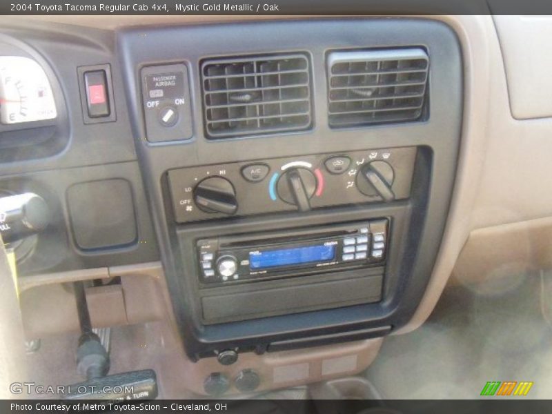 Mystic Gold Metallic / Oak 2004 Toyota Tacoma Regular Cab 4x4