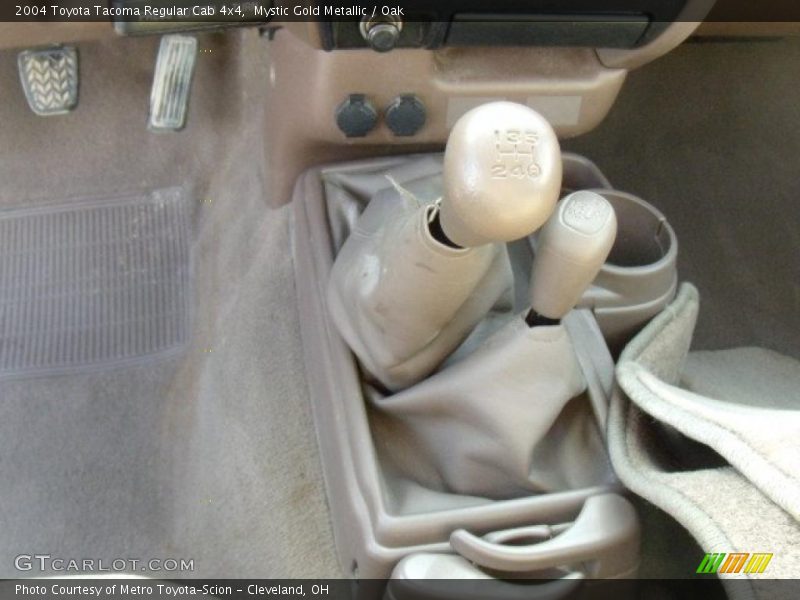 Mystic Gold Metallic / Oak 2004 Toyota Tacoma Regular Cab 4x4