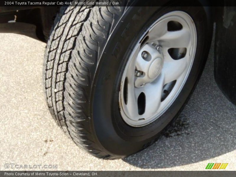 Mystic Gold Metallic / Oak 2004 Toyota Tacoma Regular Cab 4x4