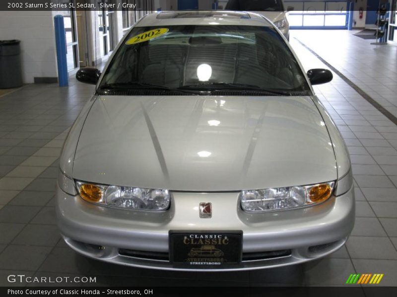 Silver / Gray 2002 Saturn S Series SL Sedan