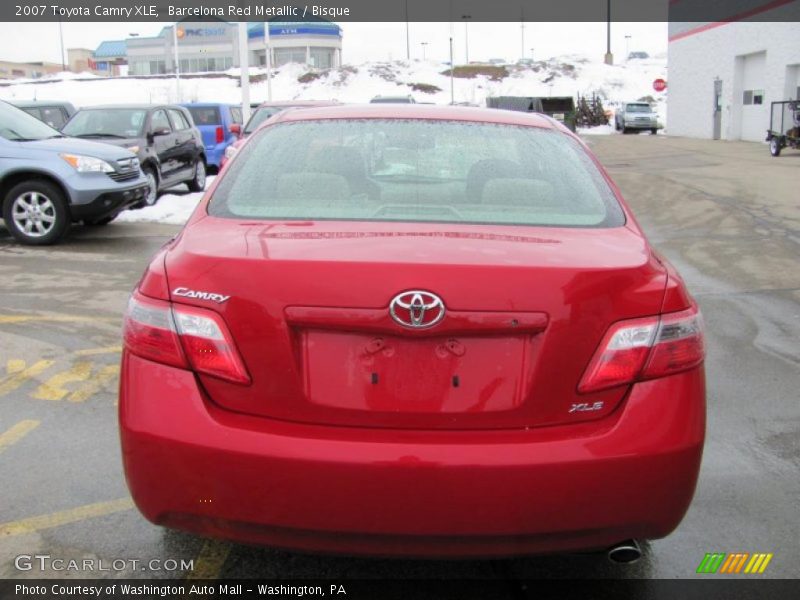 Barcelona Red Metallic / Bisque 2007 Toyota Camry XLE