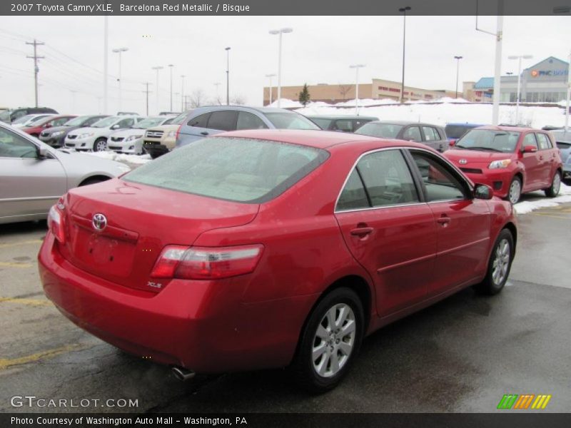 Barcelona Red Metallic / Bisque 2007 Toyota Camry XLE