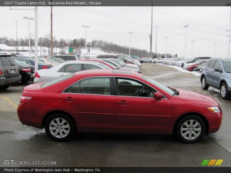 Barcelona Red Metallic / Bisque 2007 Toyota Camry XLE