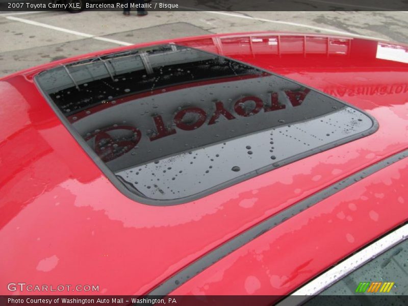 Barcelona Red Metallic / Bisque 2007 Toyota Camry XLE
