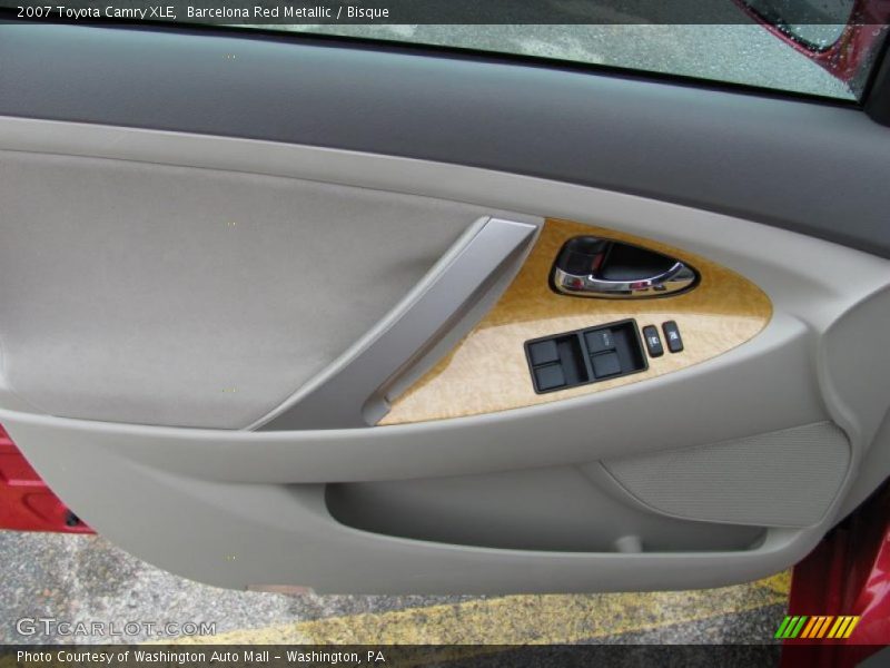 Barcelona Red Metallic / Bisque 2007 Toyota Camry XLE