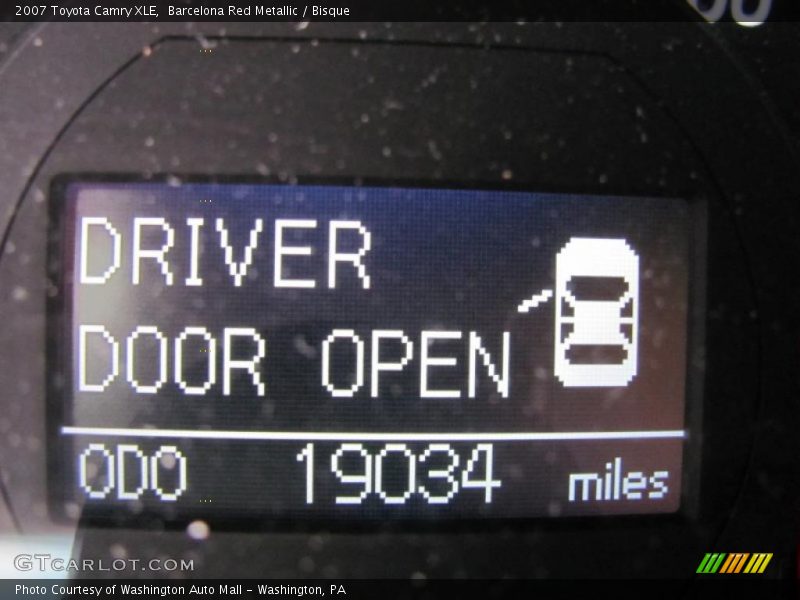 Barcelona Red Metallic / Bisque 2007 Toyota Camry XLE