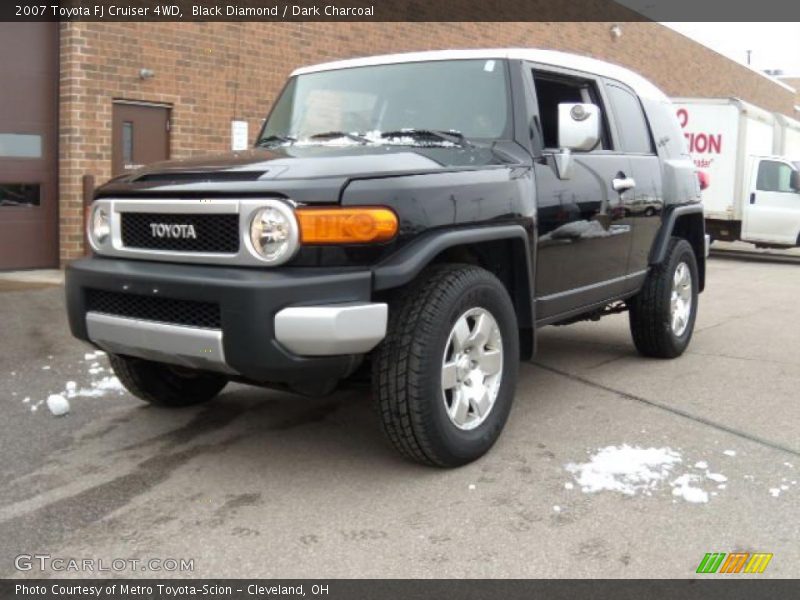 Black Diamond / Dark Charcoal 2007 Toyota FJ Cruiser 4WD