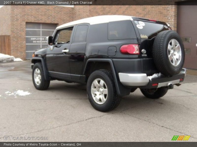 Black Diamond / Dark Charcoal 2007 Toyota FJ Cruiser 4WD