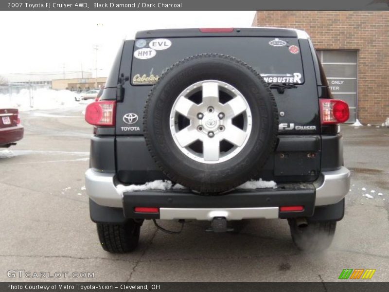 Black Diamond / Dark Charcoal 2007 Toyota FJ Cruiser 4WD