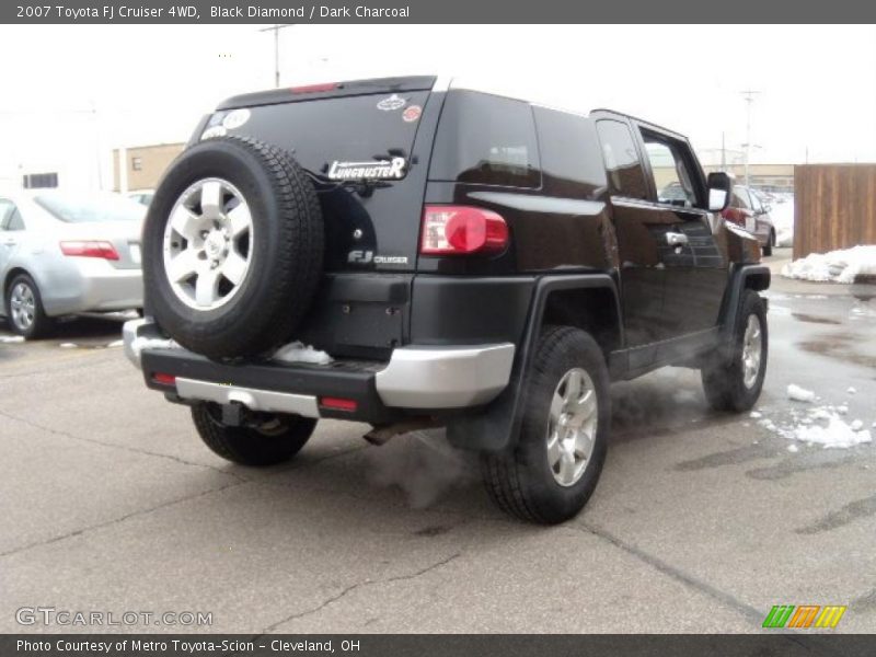 Black Diamond / Dark Charcoal 2007 Toyota FJ Cruiser 4WD