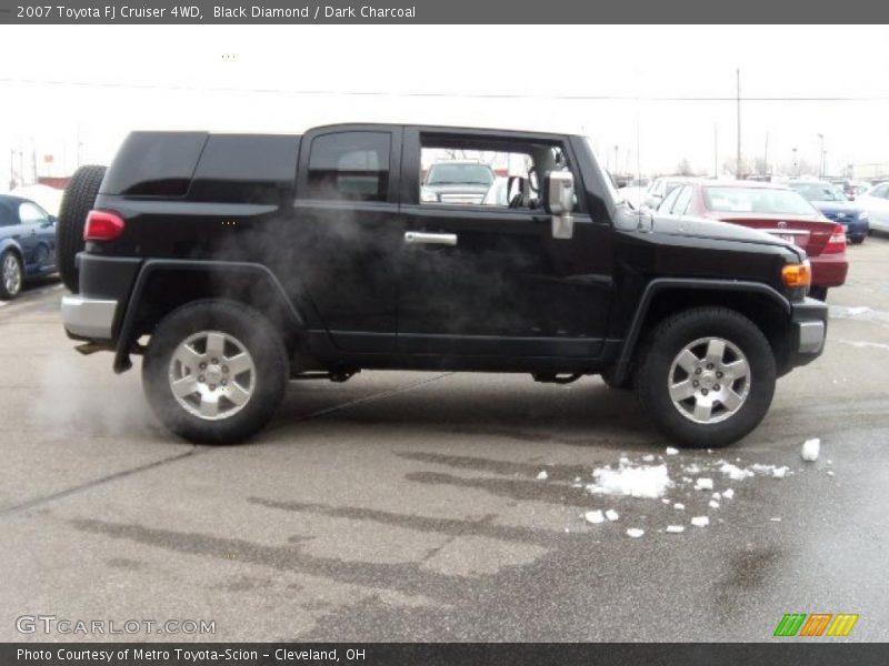 Black Diamond / Dark Charcoal 2007 Toyota FJ Cruiser 4WD