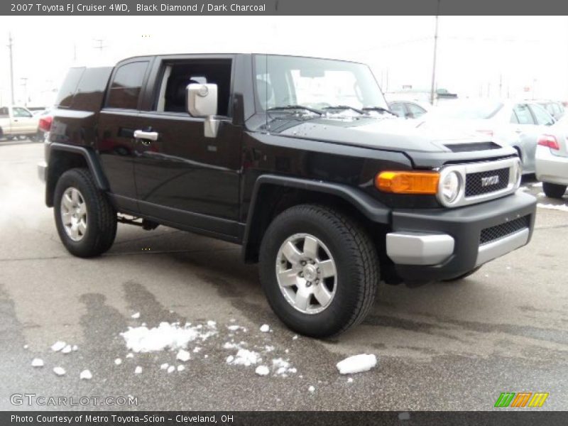 Black Diamond / Dark Charcoal 2007 Toyota FJ Cruiser 4WD