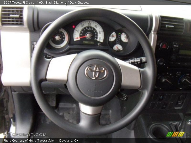 Black Diamond / Dark Charcoal 2007 Toyota FJ Cruiser 4WD