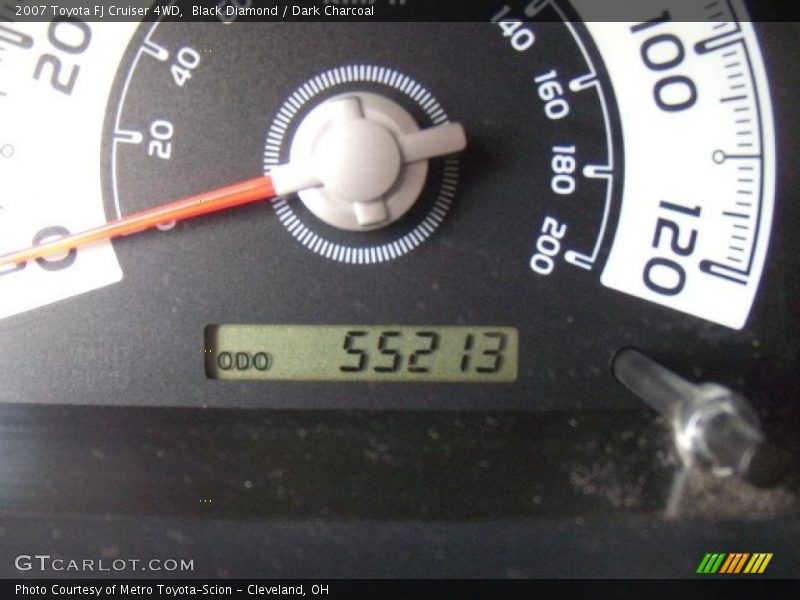 Black Diamond / Dark Charcoal 2007 Toyota FJ Cruiser 4WD