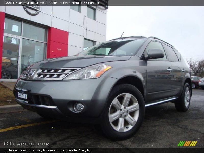 Platinum Pearl Metallic / Charcoal 2006 Nissan Murano SL AWD