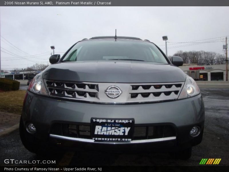 Platinum Pearl Metallic / Charcoal 2006 Nissan Murano SL AWD
