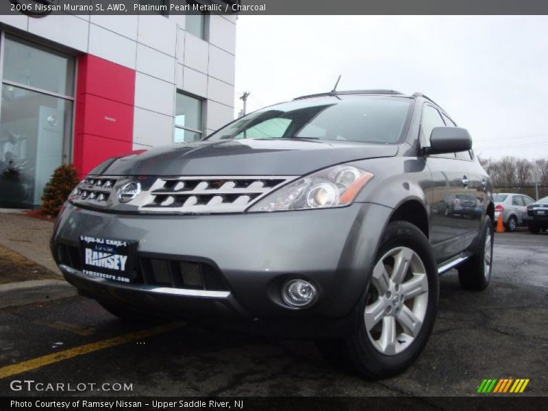 Platinum Pearl Metallic / Charcoal 2006 Nissan Murano SL AWD
