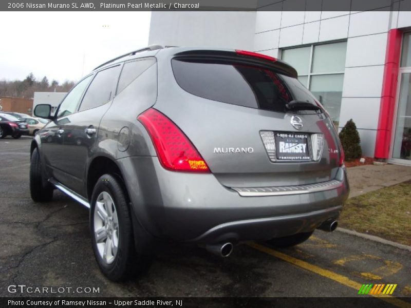 Platinum Pearl Metallic / Charcoal 2006 Nissan Murano SL AWD