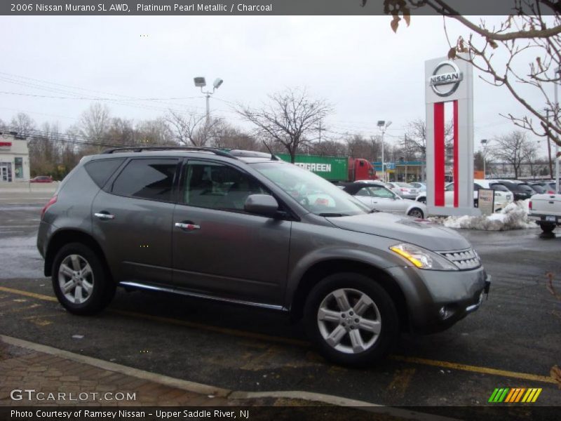 Platinum Pearl Metallic / Charcoal 2006 Nissan Murano SL AWD