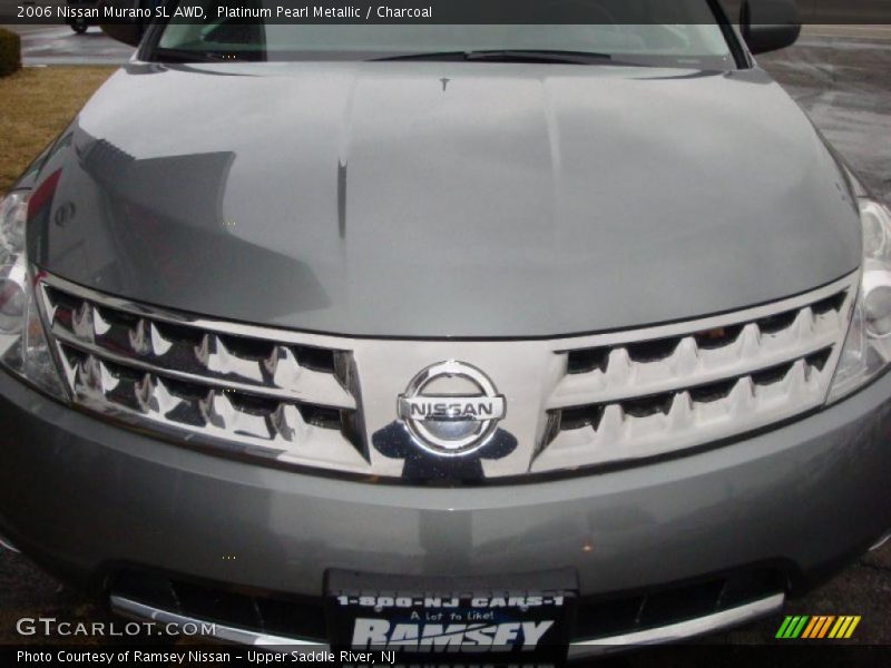 Platinum Pearl Metallic / Charcoal 2006 Nissan Murano SL AWD