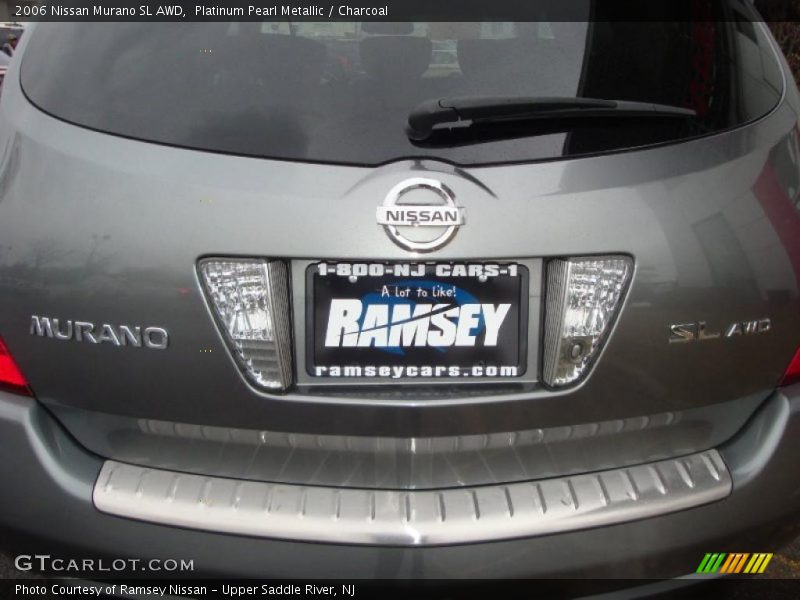 Platinum Pearl Metallic / Charcoal 2006 Nissan Murano SL AWD