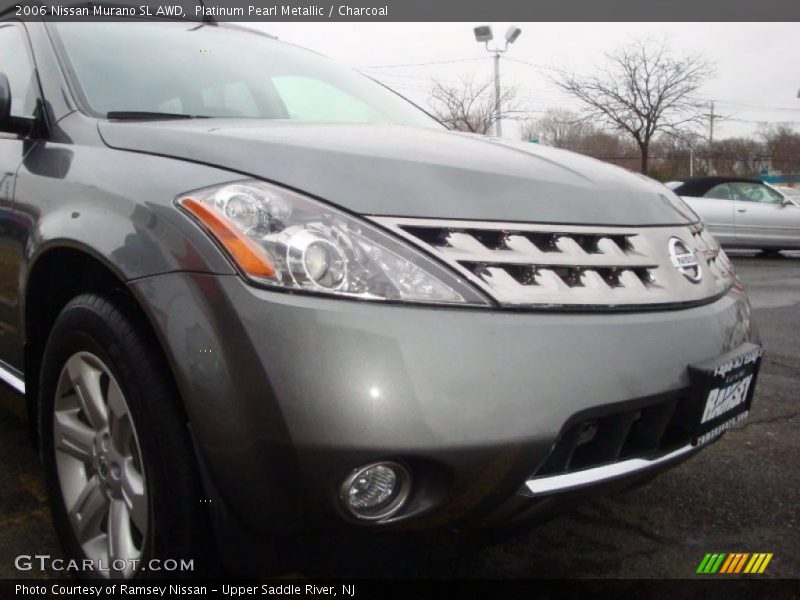Platinum Pearl Metallic / Charcoal 2006 Nissan Murano SL AWD