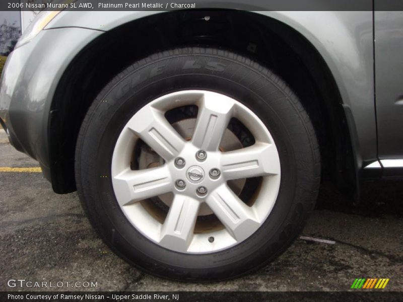 Platinum Pearl Metallic / Charcoal 2006 Nissan Murano SL AWD