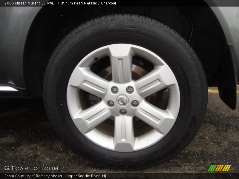 Platinum Pearl Metallic / Charcoal 2006 Nissan Murano SL AWD
