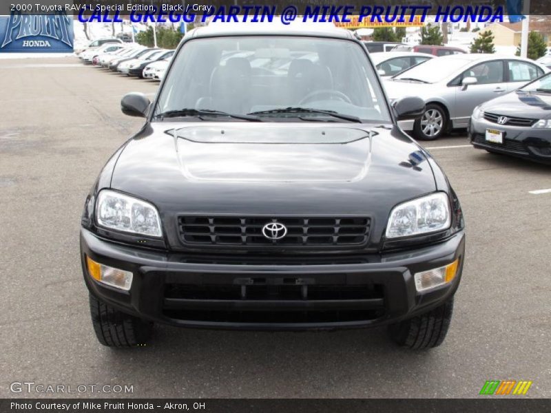 Black / Gray 2000 Toyota RAV4 L Special Edition