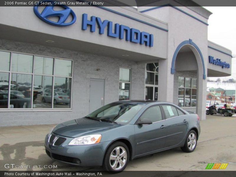 Stealth Gray Metallic / Ebony 2006 Pontiac G6 GT Sedan