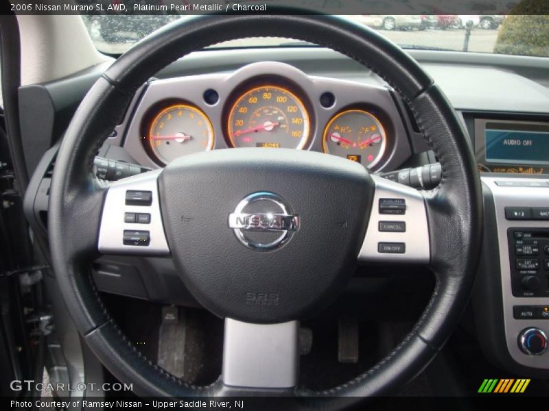 Platinum Pearl Metallic / Charcoal 2006 Nissan Murano SL AWD