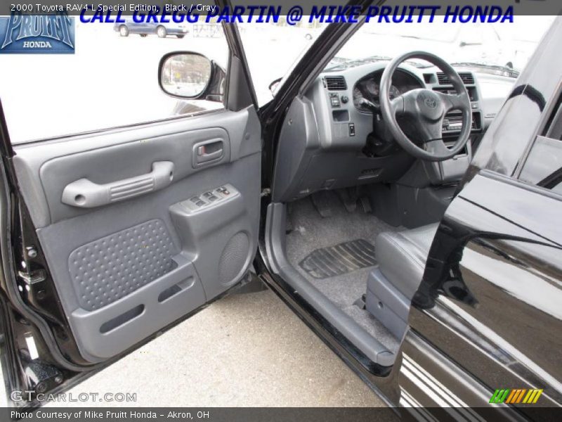 Black / Gray 2000 Toyota RAV4 L Special Edition