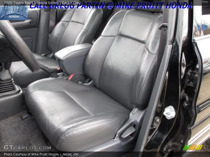 Black / Gray 2000 Toyota RAV4 L Special Edition