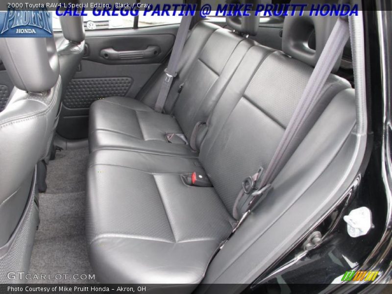 Black / Gray 2000 Toyota RAV4 L Special Edition