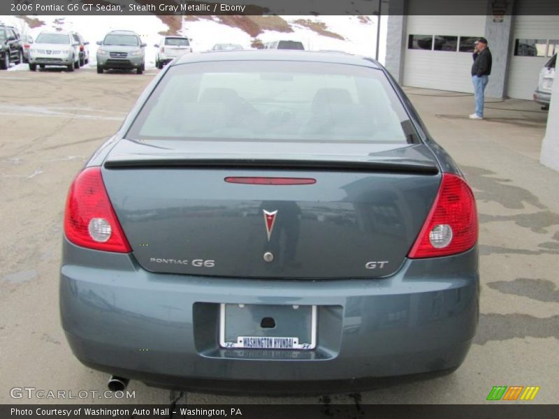 Stealth Gray Metallic / Ebony 2006 Pontiac G6 GT Sedan