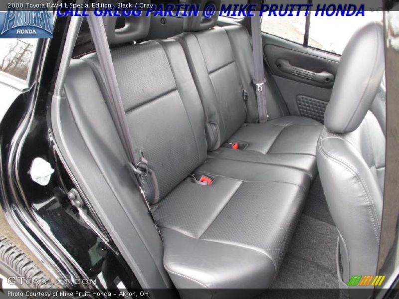 Black / Gray 2000 Toyota RAV4 L Special Edition