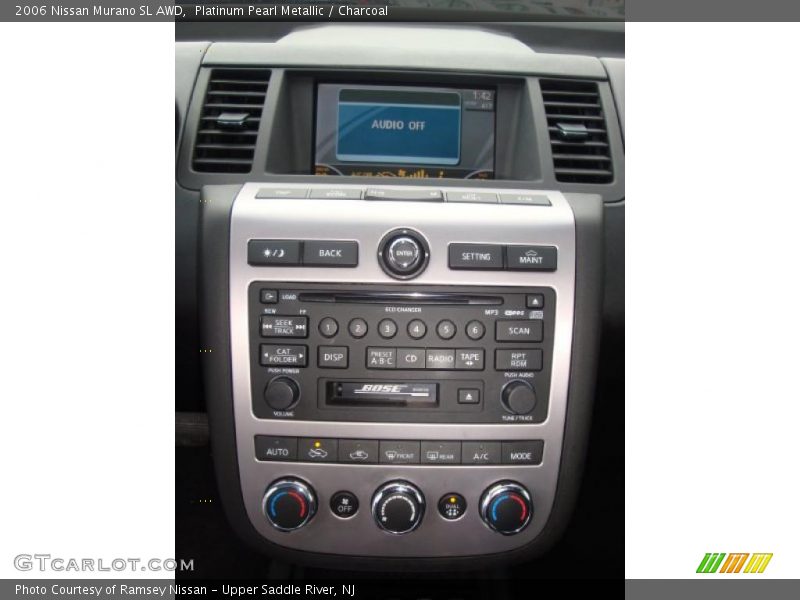 Platinum Pearl Metallic / Charcoal 2006 Nissan Murano SL AWD