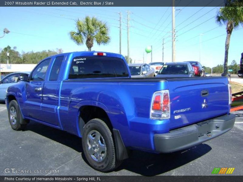 Electric Blue / Slate 2007 Mitsubishi Raider LS Extended Cab