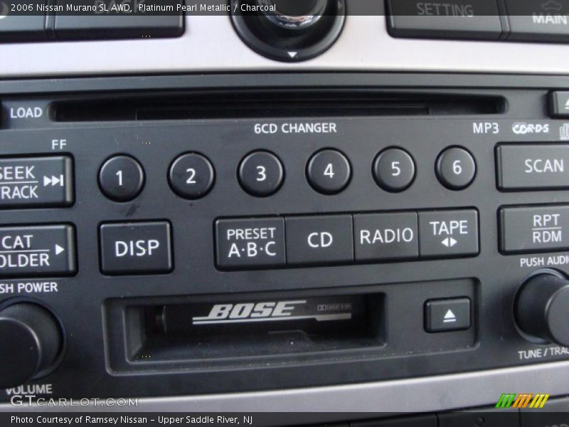 Platinum Pearl Metallic / Charcoal 2006 Nissan Murano SL AWD