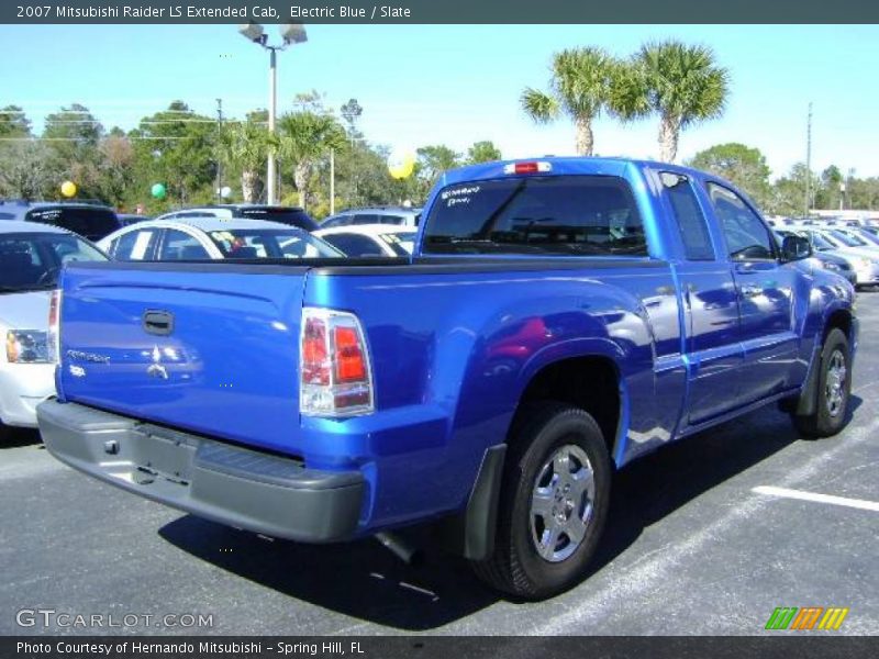 Electric Blue / Slate 2007 Mitsubishi Raider LS Extended Cab