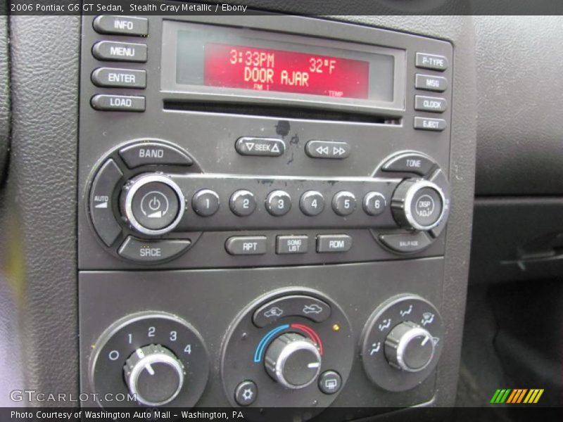 Stealth Gray Metallic / Ebony 2006 Pontiac G6 GT Sedan